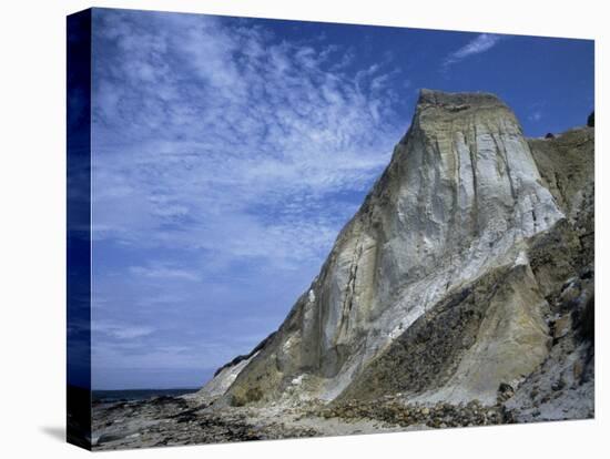 Gray Cliff, Gay Head Beach, Marthas Vineyard-Gary D^ Ercole-Premier Image Canvas