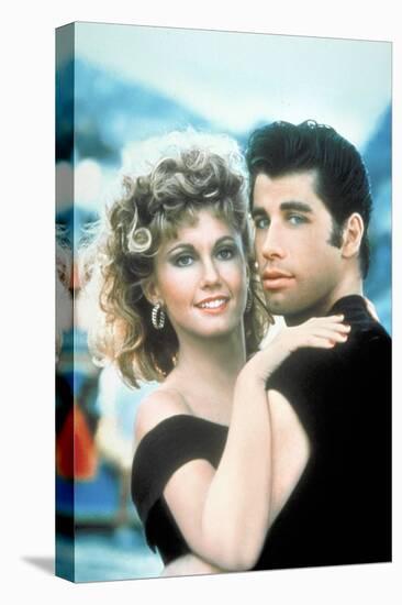 Grease, Olivia Newton-John, John Travolta, Directed by Randal Kleiser, 1978-null-Stretched Canvas