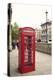 Great Britain, London, house, telephone box, architecture, facade-Nora Frei-Premier Image Canvas