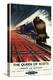 Great Britain - Queen of Scots Pullman Train British Railways Poster-Lantern Press-Stretched Canvas