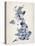 Great Britain UK Watercolor Map-Michael Tompsett-Stretched Canvas