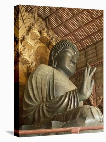 Great Buddha Vairocana (Daibutsu), Todaiji Temple, Nara, Honshu, Japan-null-Premier Image Canvas