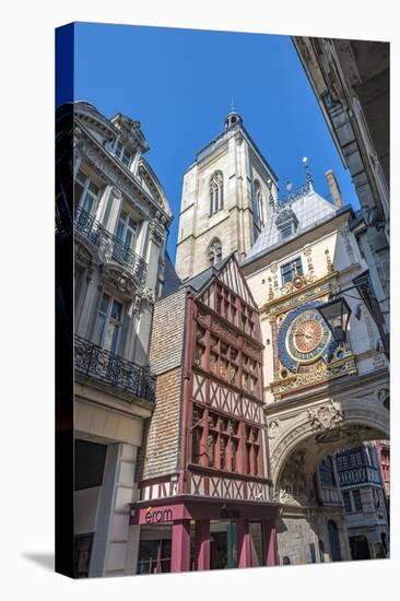 Great Clock, Rouen, Normandy, France-Lisa S. Engelbrecht-Premier Image Canvas