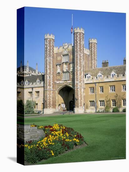 Great Court and Great Gate, Trinity College, Cambridge, Cambridgeshire, England-David Hunter-Premier Image Canvas