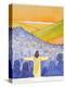 Great Crowds Followed Jesus as He Preached the Good News, 2004-Elizabeth Wang-Premier Image Canvas