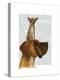 Great Dane and Chihuahua-Fab Funky-Stretched Canvas