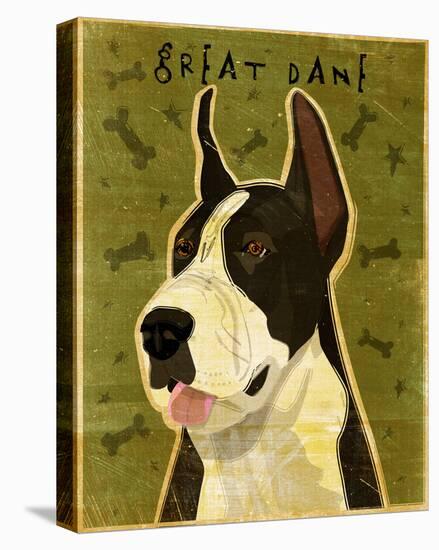 Great Dane (Mantle)-John W Golden-Stretched Canvas