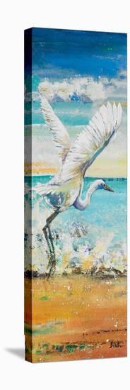 Great Egret Panel I-Patricia Pinto-Stretched Canvas