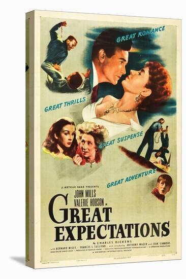 Great Expectations, 1946, Directed by David Lean-null-Premier Image Canvas