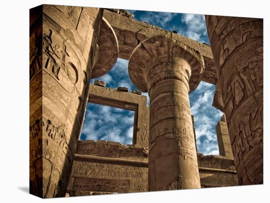 Great Hypostyle Hall at Karnak Temple, Egypt-Clive Nolan-Premier Image Canvas