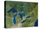 Great Lakes, Satellite Image-PLANETOBSERVER-Premier Image Canvas