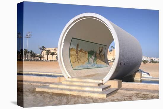 Great Man-Made River Monument, Tripoli, Libya, Late 20th Century-Vivienne Sharp-Premier Image Canvas