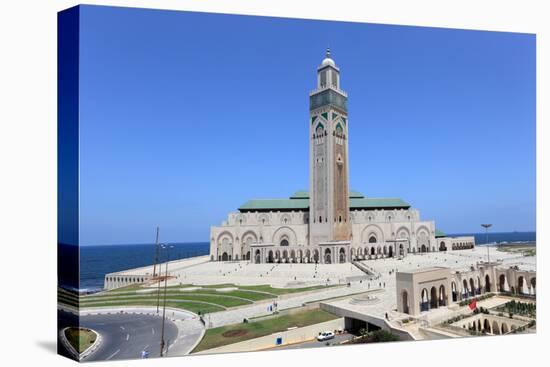 Great Mosque in Casablanca, Morocco-p.lange-Premier Image Canvas