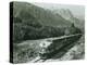 Great Northern on the Skykomish, Circa 1955-null-Premier Image Canvas