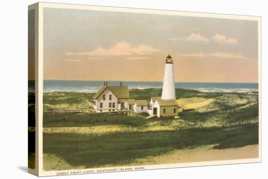 Great Point Lighthouse, Nantucket, Massachusetts-null-Stretched Canvas