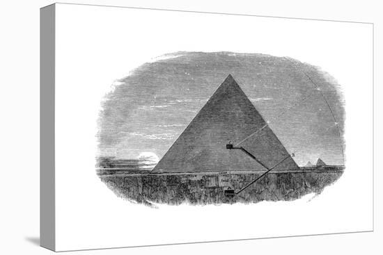 Great Pyramid of Cheops at Giza Being Used as an Astronomical Observatory-null-Premier Image Canvas