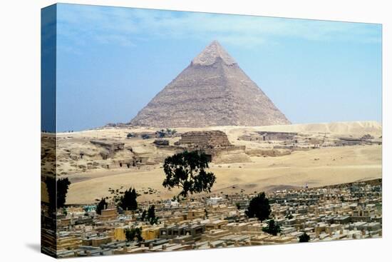 Great Pyramid of Cheops at Giza, Egypt, 4th Dynasty, Old Kingdom, 26th Century Bc-null-Premier Image Canvas