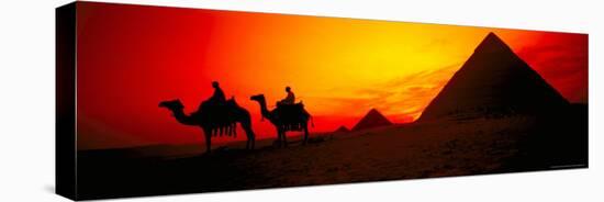 Great Pyramids of Giza at Sunset, Egypt-Bill Bachmann-Premier Image Canvas