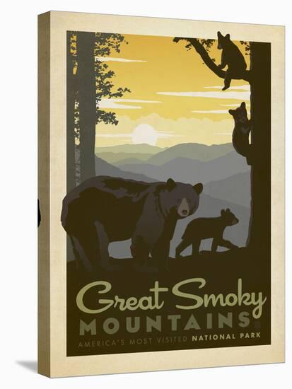 Great Smoky Mountains National Park-Anderson Design Group-Stretched Canvas