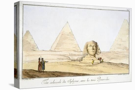 Great Sphinx and Three Pyramids, 18th Century-Tuscher Hafniae-Premier Image Canvas