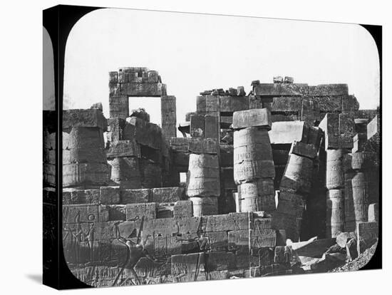 Great Temple, Karnak, Egypt, C1890-Newton & Co-Premier Image Canvas