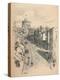 Great Tower of Windsor Castle from Peascod Street, 1902-Thomas Robert Way-Premier Image Canvas