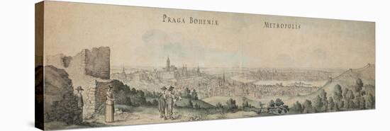 Great View of Prague-Wenceslaus Hollar-Premier Image Canvas