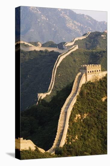 Great Wall of China at Badaling-Christian Kober-Premier Image Canvas