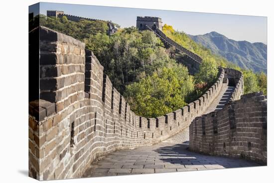 Great Wall of China, UNESCO World Heritage Site, Mutianyu, China, Asia-Janette Hill-Premier Image Canvas