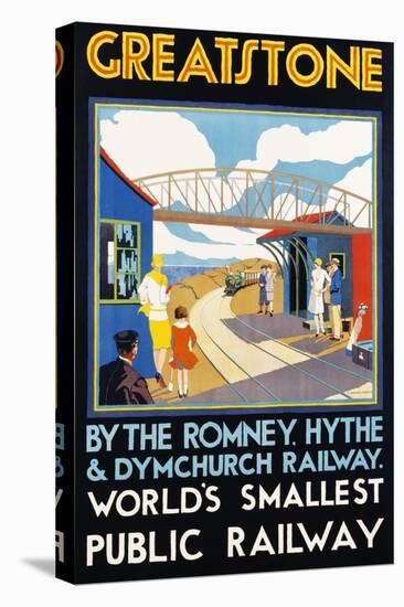 Greatstone - World's Smallest Public Railway Poster-N. Cramer Roberts-Premier Image Canvas