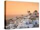 Greece, Cyclades, Santorini, Oia Town and Santorini Caldera-Michele Falzone-Premier Image Canvas