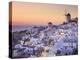 Greece, Cyclades, Santorini, Oia Town and Santorini Caldera-Michele Falzone-Premier Image Canvas