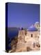 Greek Church, Santorini, Greece-Walter Bibikow-Premier Image Canvas