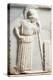 Greek Civilization, Bas-Relief Depicting Mourning Athena Standing in Front of Stele-null-Premier Image Canvas