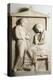 Greek Civilization, Funeral Stele from Piraeus-null-Premier Image Canvas