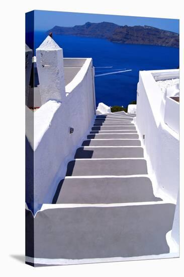Greek Lane-Jeni Foto-Premier Image Canvas