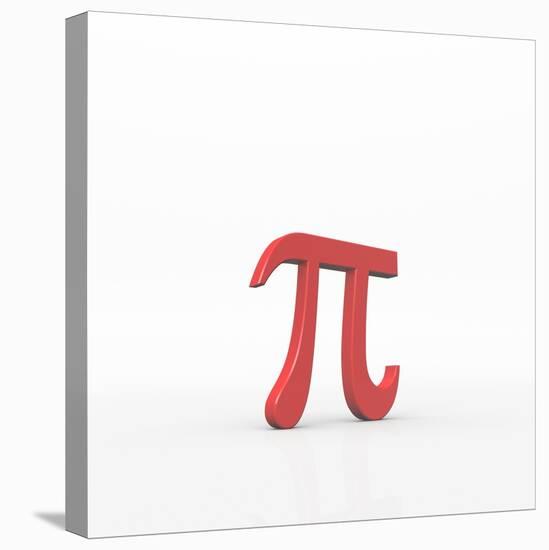 Greek Letter Pi, Lower Case-David Parker-Premier Image Canvas