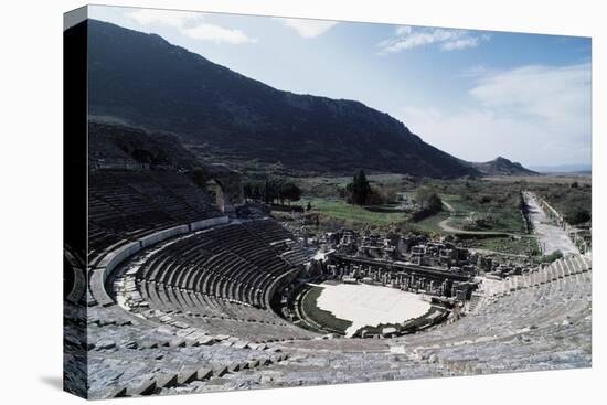 Greek-Roman Theatre in Ephesus, Turkey, Built in Ca 200 BC and Enlarged in Roman Times-null-Premier Image Canvas