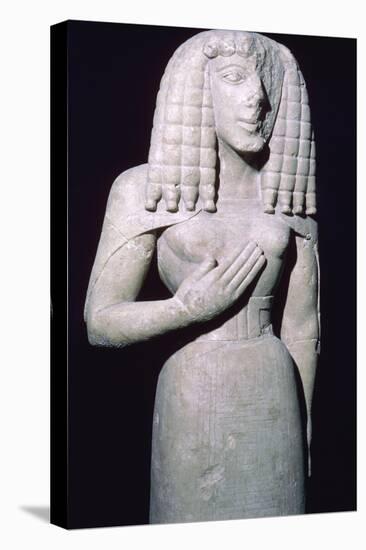 Greek sculpture of the 'Lady of Auxerre', 7th century BC. Artist: Unknown-Unknown-Premier Image Canvas