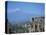 Greek Theatre and Mount Etna, Taormina, Sicily, Italy-J Lightfoot-Premier Image Canvas