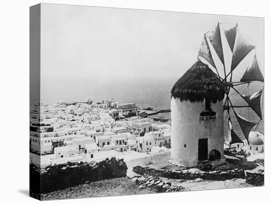 Greek Windmill-null-Premier Image Canvas