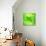 Green Abstract Crystal Vector Background-art_of_sun-Stretched Canvas displayed on a wall