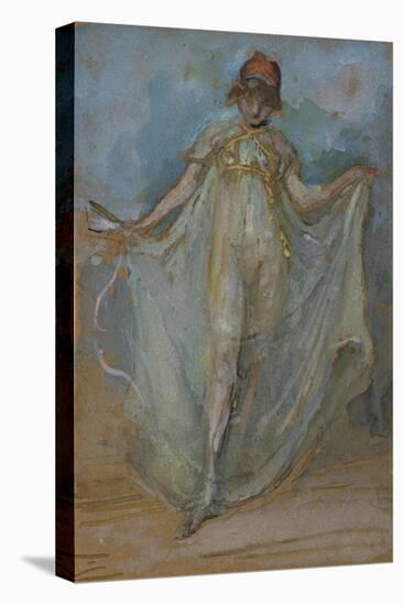 Green and Gold, The Dancer-James Abbott McNeill Whistler-Premier Image Canvas