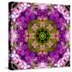 Green Blossom Mandala-Alaya Gadeh-Premier Image Canvas