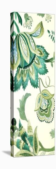 Green Capri Floral I-Lanie Loreth-Stretched Canvas