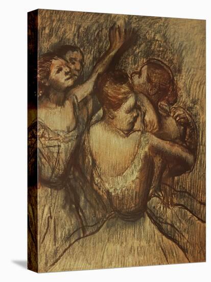 Green Dancers-Edgar Degas-Premier Image Canvas