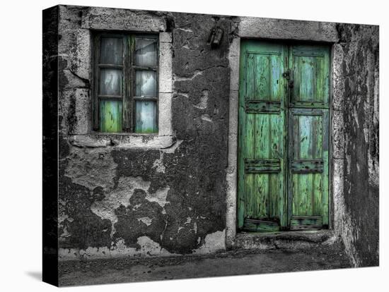 Green Door 2-Dale MacMillan-Stretched Canvas