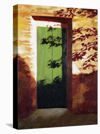 Green Door-Helen J. Vaughn-Premier Image Canvas