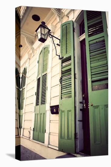 Green Doors in Usa-Jillian Melnyk-Premier Image Canvas