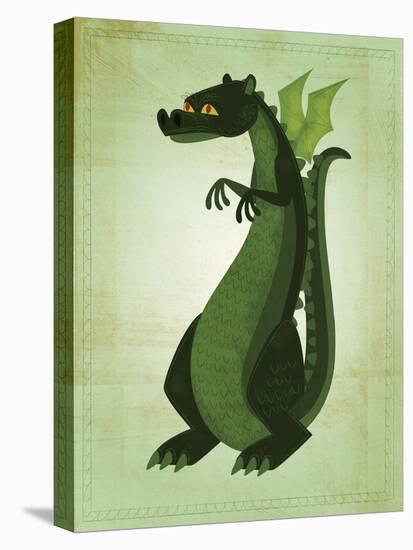 Green Dragon-John W Golden-Premier Image Canvas
